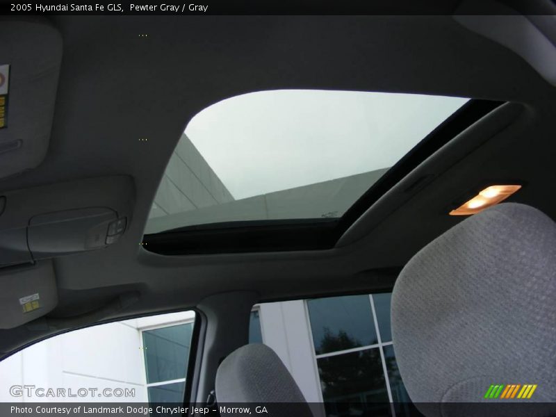 Pewter Gray / Gray 2005 Hyundai Santa Fe GLS