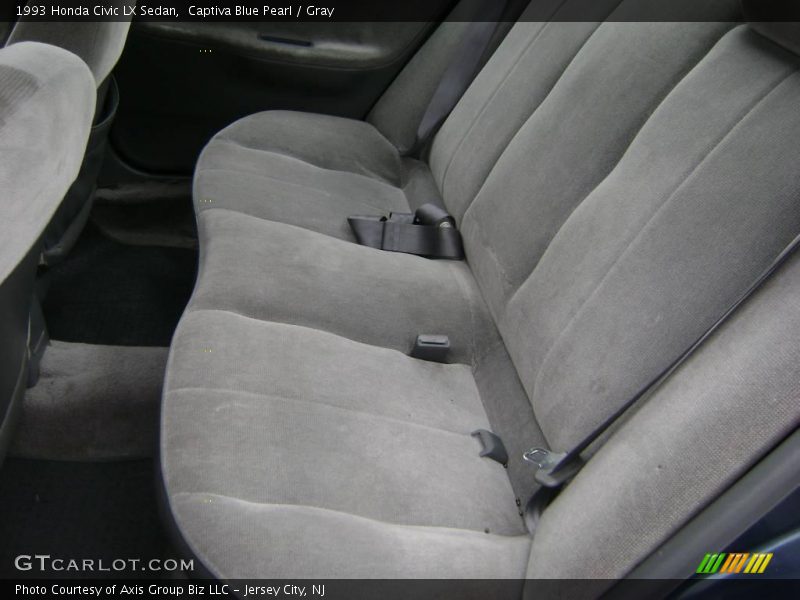 Captiva Blue Pearl / Gray 1993 Honda Civic LX Sedan
