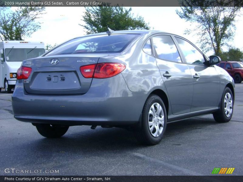 Carbon Gray / Gray 2009 Hyundai Elantra GLS Sedan