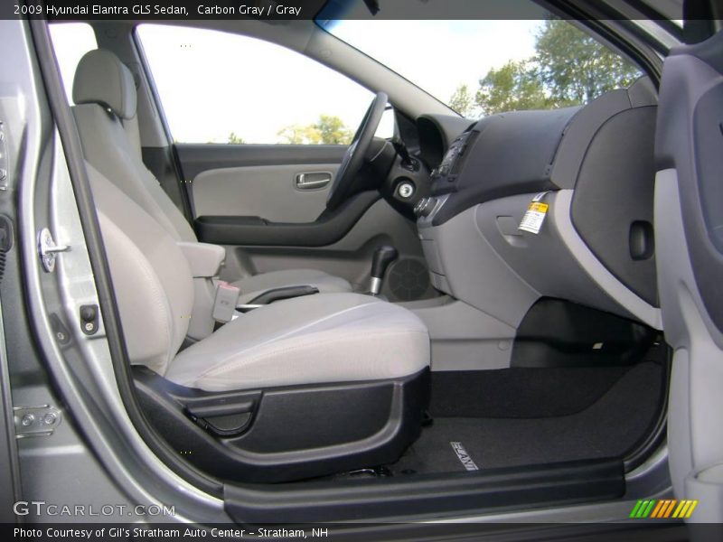Carbon Gray / Gray 2009 Hyundai Elantra GLS Sedan