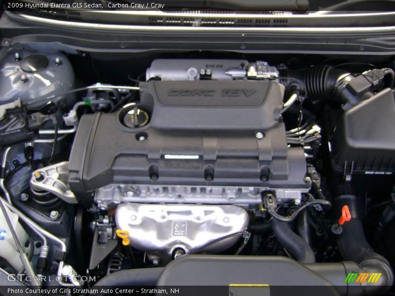 Carbon Gray / Gray 2009 Hyundai Elantra GLS Sedan