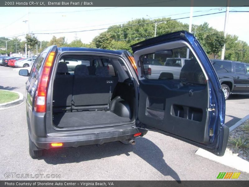 Eternal Blue Pearl / Black 2003 Honda CR-V LX