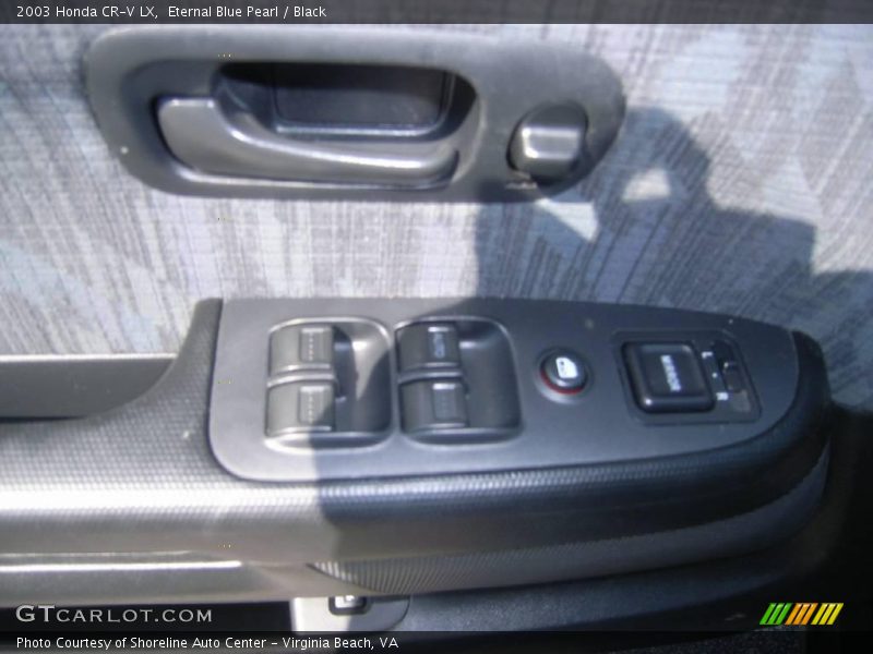 Eternal Blue Pearl / Black 2003 Honda CR-V LX
