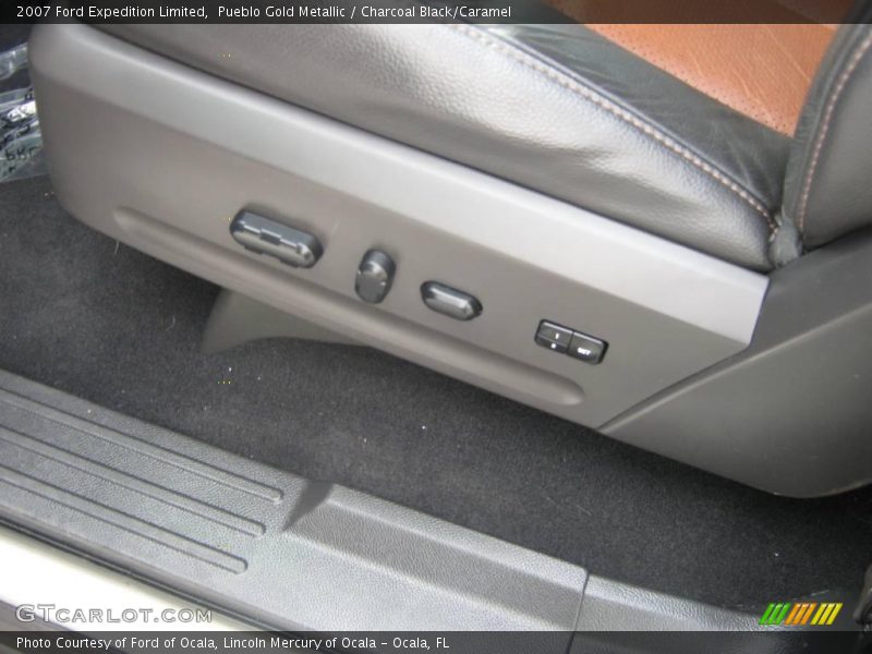 Pueblo Gold Metallic / Charcoal Black/Caramel 2007 Ford Expedition Limited