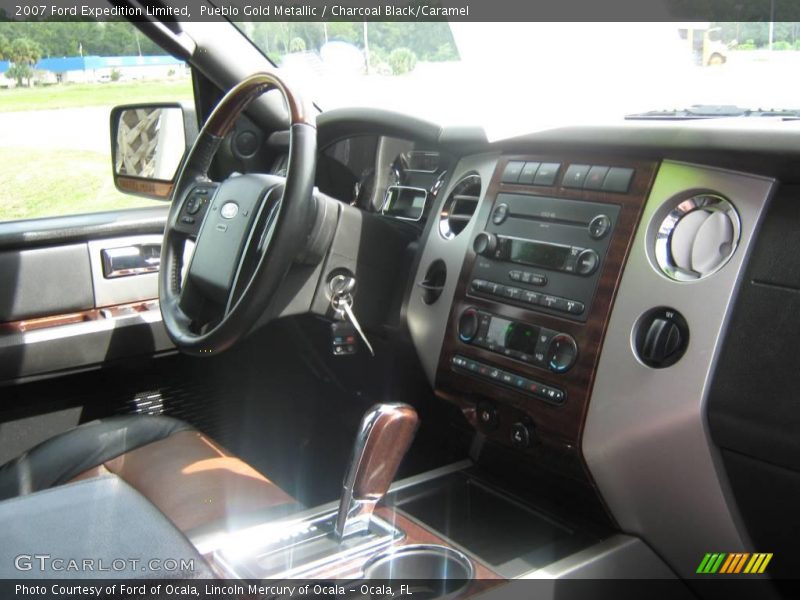 Pueblo Gold Metallic / Charcoal Black/Caramel 2007 Ford Expedition Limited