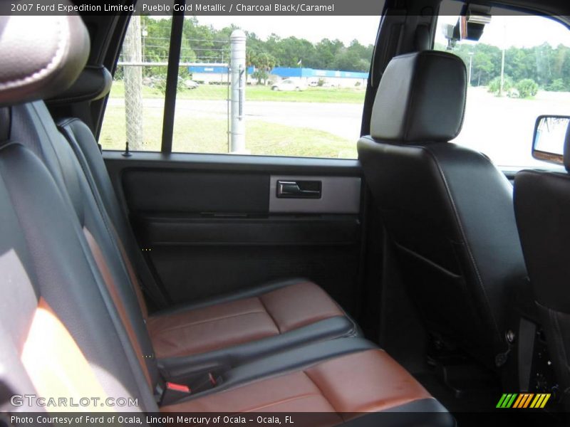 Pueblo Gold Metallic / Charcoal Black/Caramel 2007 Ford Expedition Limited
