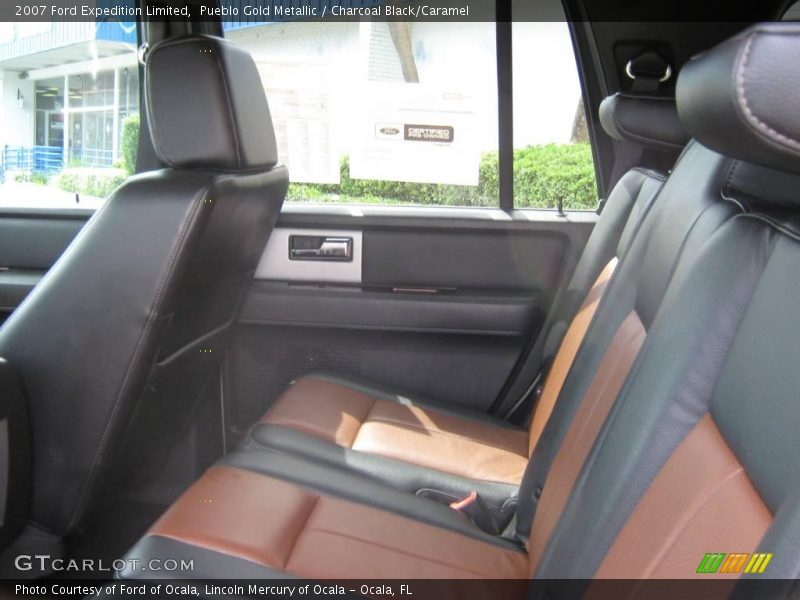 Pueblo Gold Metallic / Charcoal Black/Caramel 2007 Ford Expedition Limited