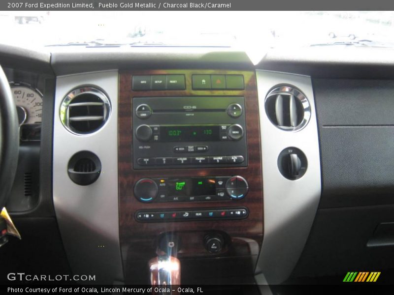 Pueblo Gold Metallic / Charcoal Black/Caramel 2007 Ford Expedition Limited