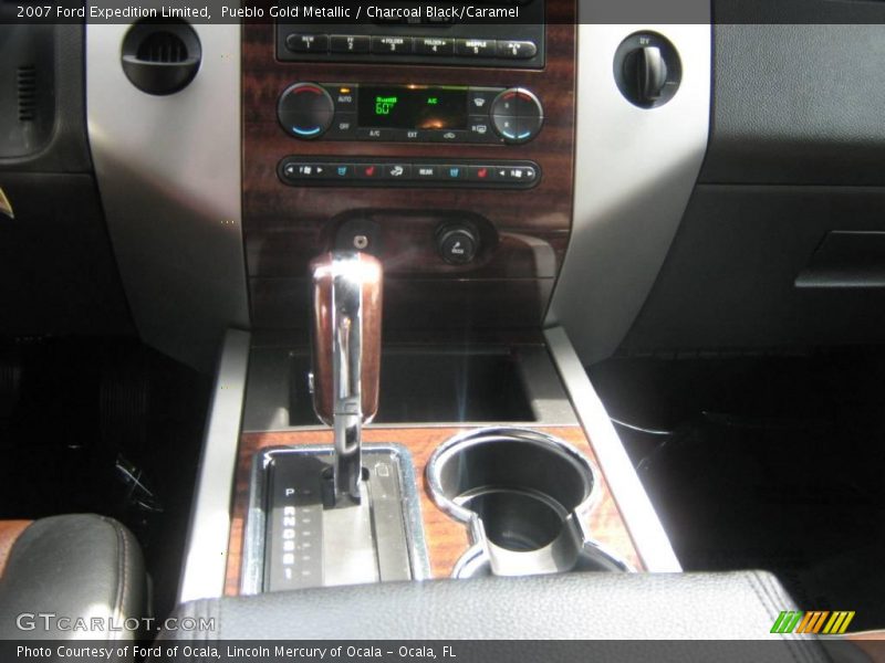Pueblo Gold Metallic / Charcoal Black/Caramel 2007 Ford Expedition Limited