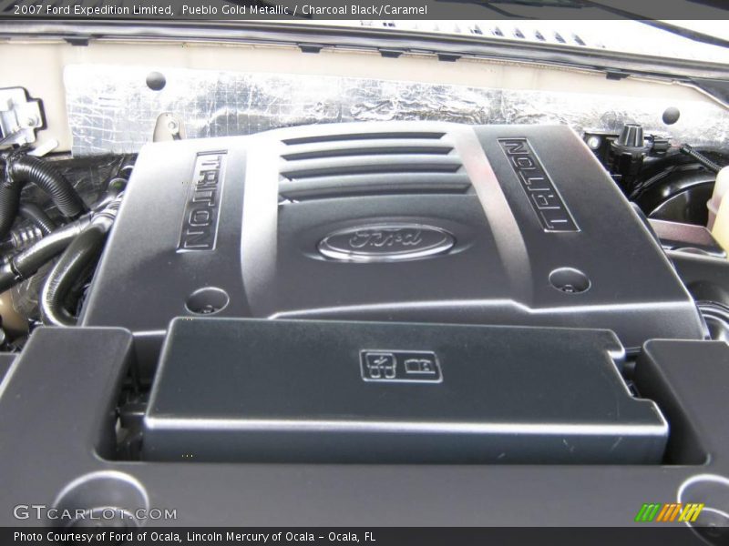 Pueblo Gold Metallic / Charcoal Black/Caramel 2007 Ford Expedition Limited