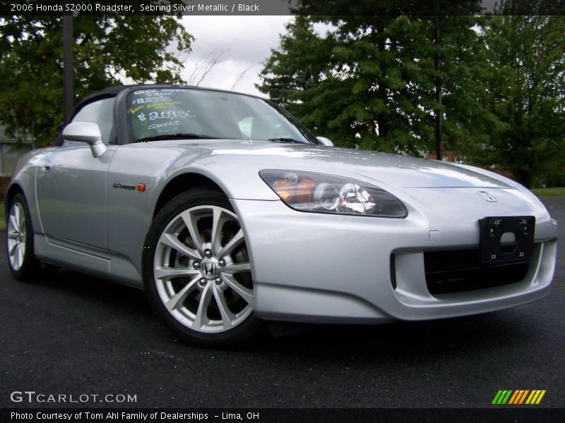 Sebring Silver Metallic / Black 2006 Honda S2000 Roadster