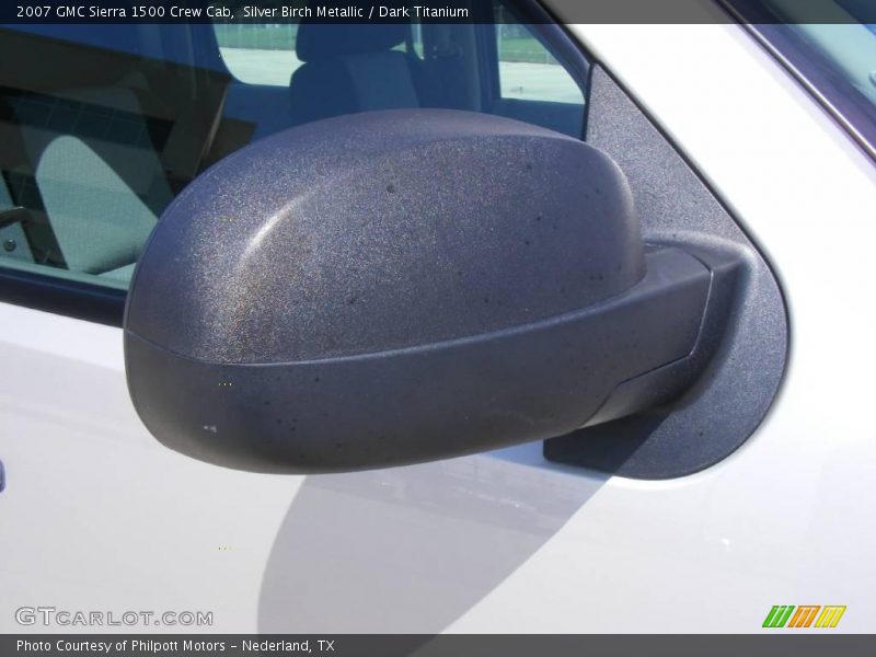 Silver Birch Metallic / Dark Titanium 2007 GMC Sierra 1500 Crew Cab