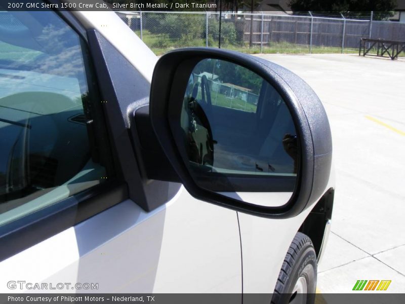 Silver Birch Metallic / Dark Titanium 2007 GMC Sierra 1500 Crew Cab