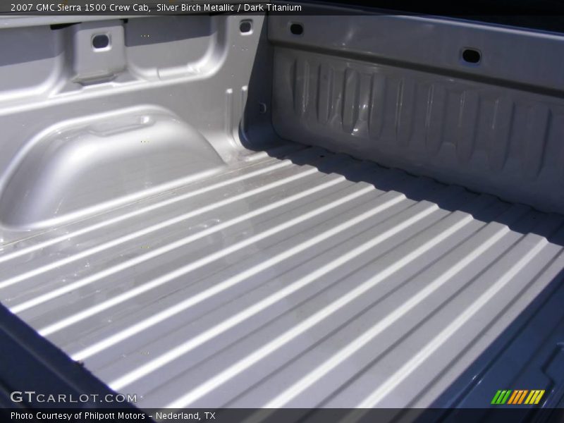 Silver Birch Metallic / Dark Titanium 2007 GMC Sierra 1500 Crew Cab