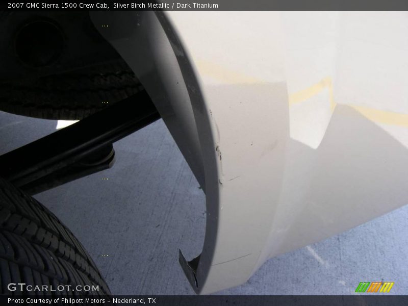 Silver Birch Metallic / Dark Titanium 2007 GMC Sierra 1500 Crew Cab