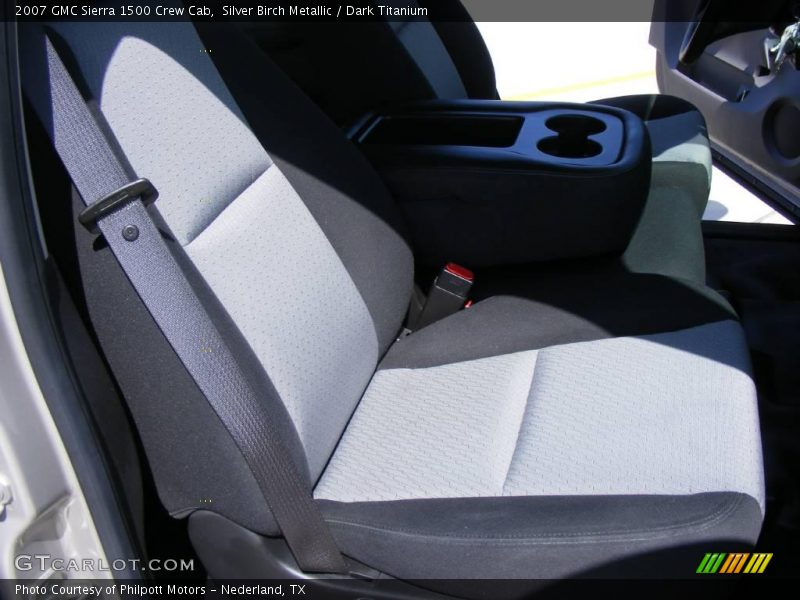 Silver Birch Metallic / Dark Titanium 2007 GMC Sierra 1500 Crew Cab