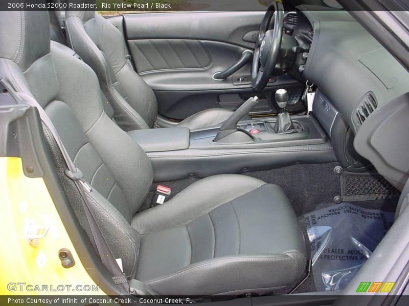 Rio Yellow Pearl / Black 2006 Honda S2000 Roadster