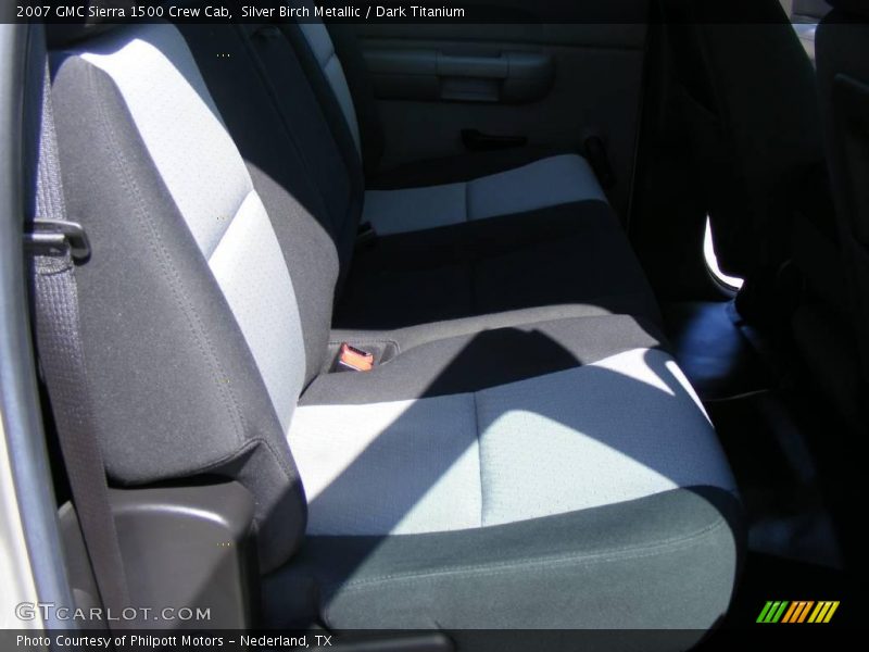 Silver Birch Metallic / Dark Titanium 2007 GMC Sierra 1500 Crew Cab