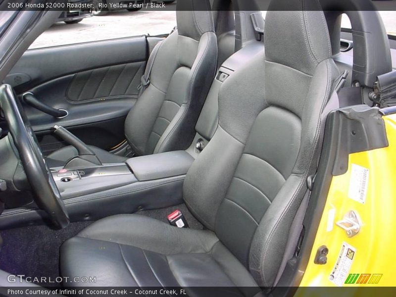 Rio Yellow Pearl / Black 2006 Honda S2000 Roadster