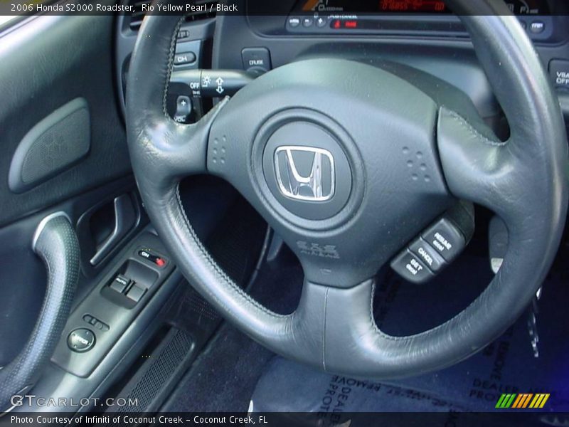 Rio Yellow Pearl / Black 2006 Honda S2000 Roadster