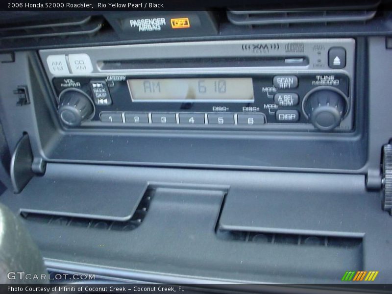 Rio Yellow Pearl / Black 2006 Honda S2000 Roadster