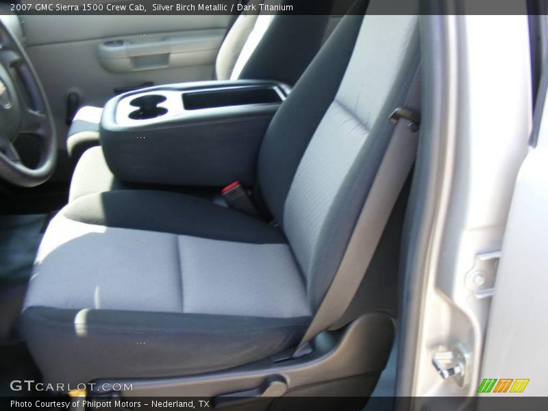 Silver Birch Metallic / Dark Titanium 2007 GMC Sierra 1500 Crew Cab