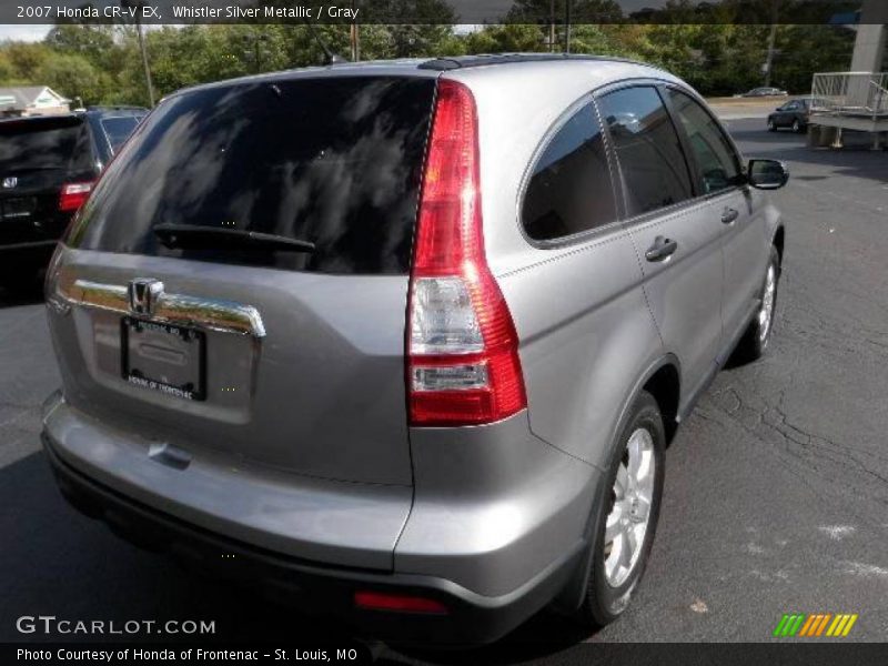 Whistler Silver Metallic / Gray 2007 Honda CR-V EX