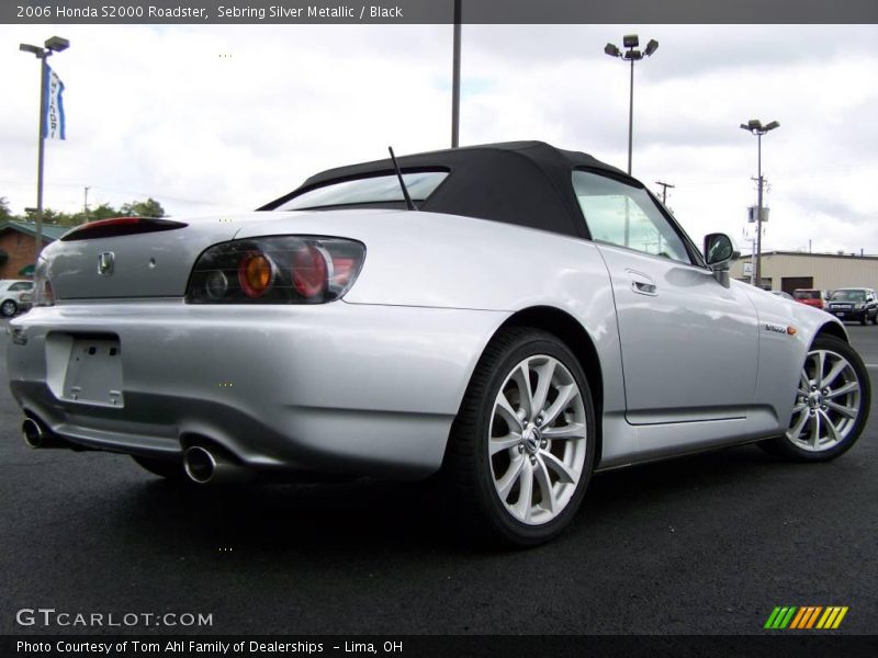 Sebring Silver Metallic / Black 2006 Honda S2000 Roadster