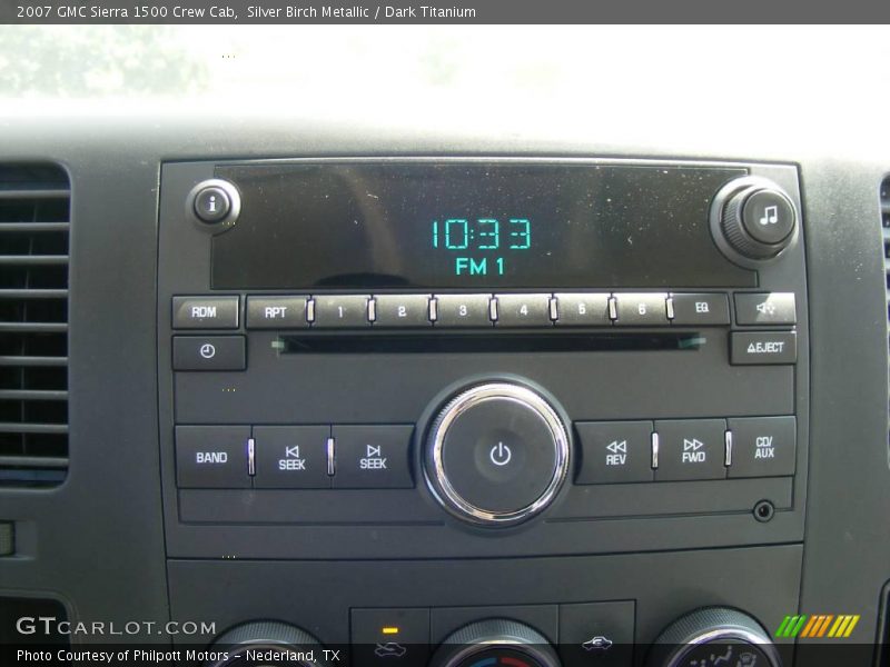 Silver Birch Metallic / Dark Titanium 2007 GMC Sierra 1500 Crew Cab
