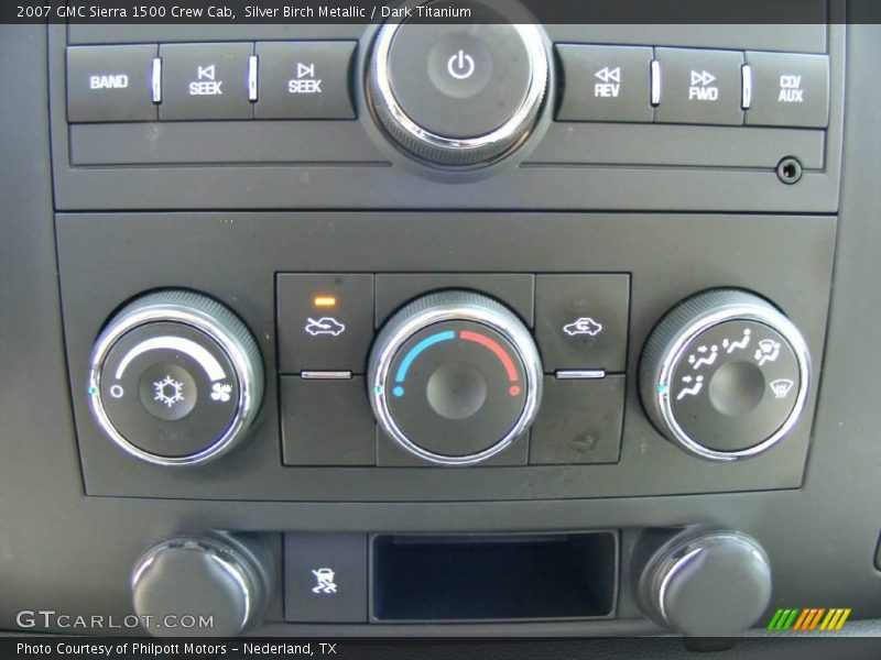Silver Birch Metallic / Dark Titanium 2007 GMC Sierra 1500 Crew Cab
