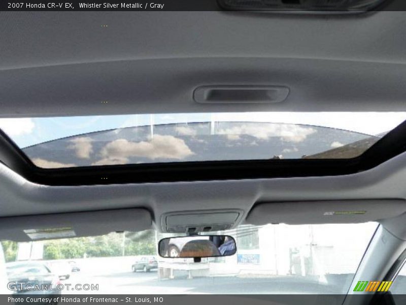 Whistler Silver Metallic / Gray 2007 Honda CR-V EX