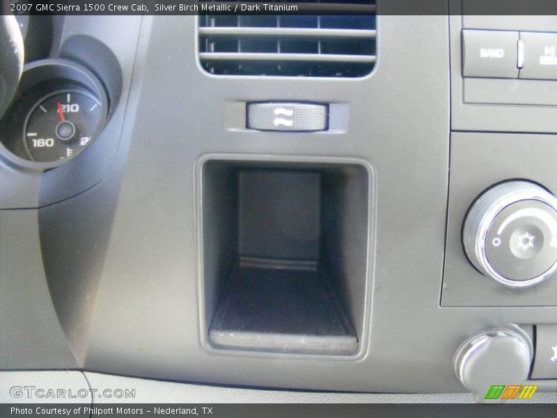 Silver Birch Metallic / Dark Titanium 2007 GMC Sierra 1500 Crew Cab