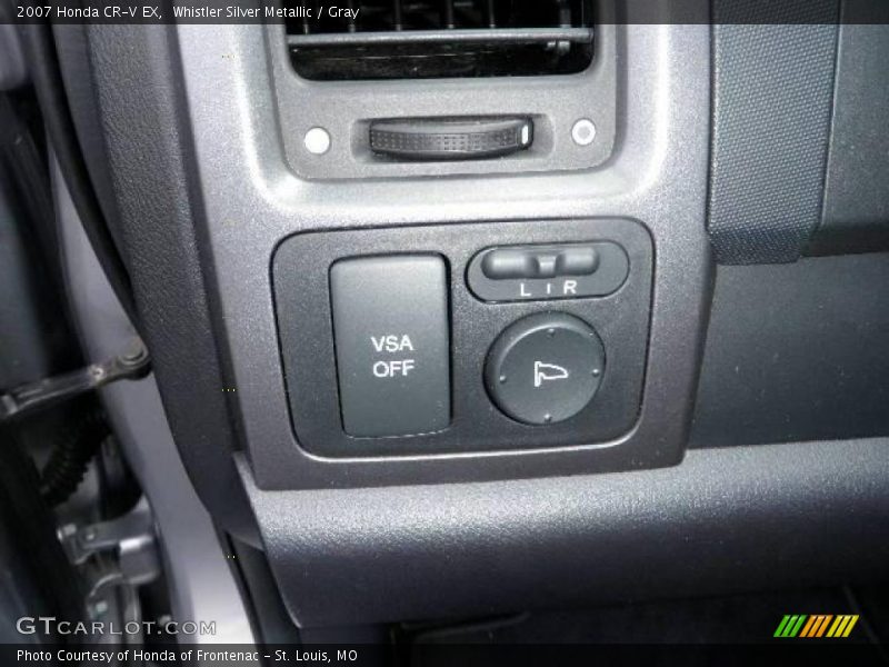 Whistler Silver Metallic / Gray 2007 Honda CR-V EX