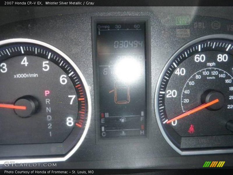 Whistler Silver Metallic / Gray 2007 Honda CR-V EX