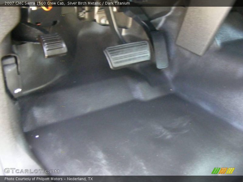 Silver Birch Metallic / Dark Titanium 2007 GMC Sierra 1500 Crew Cab