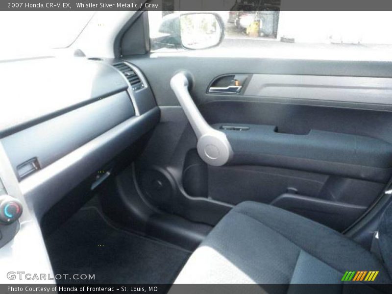Whistler Silver Metallic / Gray 2007 Honda CR-V EX