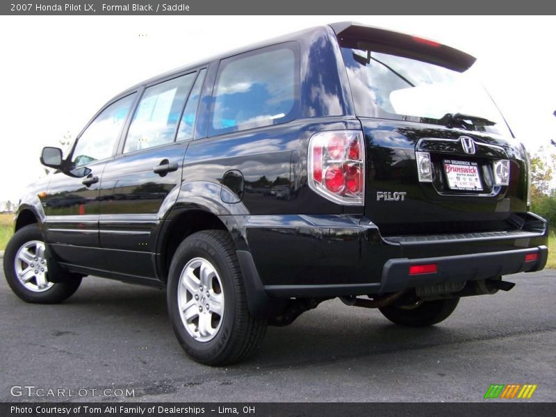 Formal Black / Saddle 2007 Honda Pilot LX