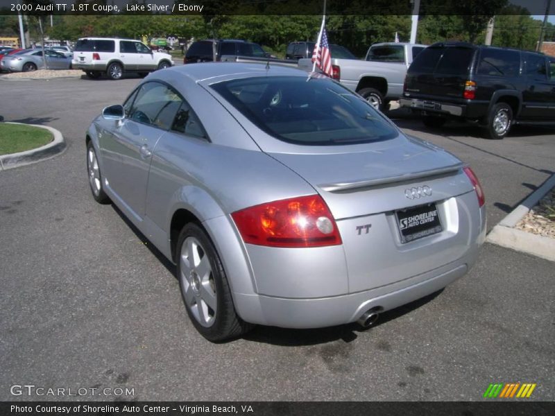 Lake Silver / Ebony 2000 Audi TT 1.8T Coupe