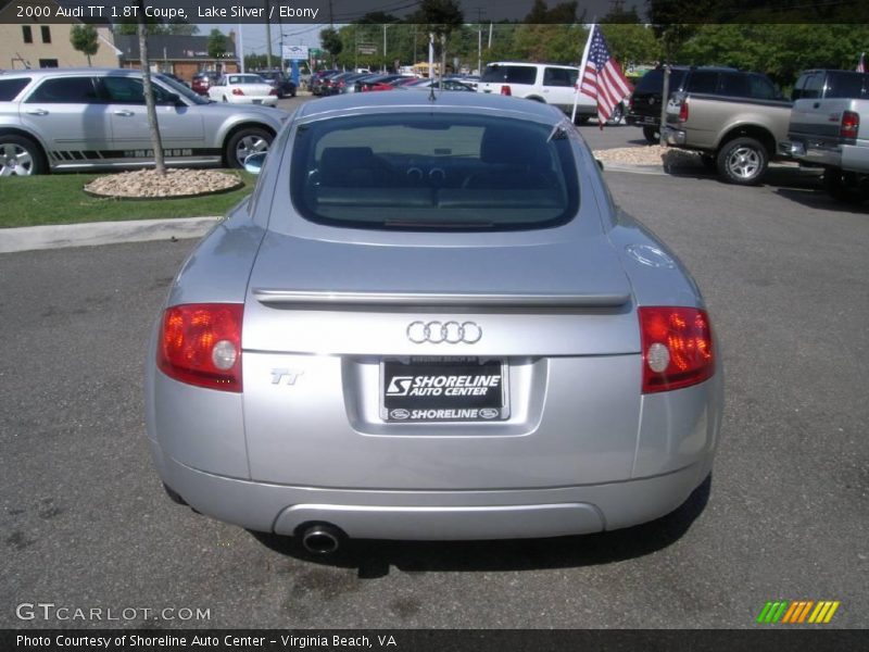 Lake Silver / Ebony 2000 Audi TT 1.8T Coupe
