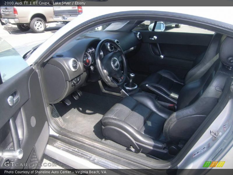 Lake Silver / Ebony 2000 Audi TT 1.8T Coupe