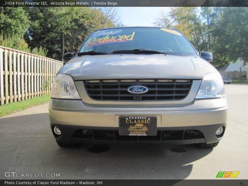 Arizona Beige Metallic / Pebble Beige 2004 Ford Freestar SES