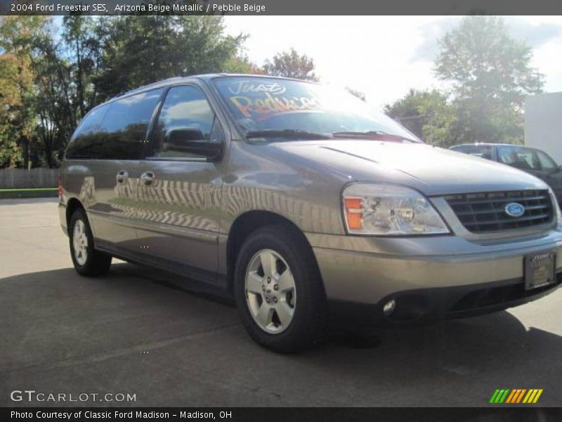 Arizona Beige Metallic / Pebble Beige 2004 Ford Freestar SES
