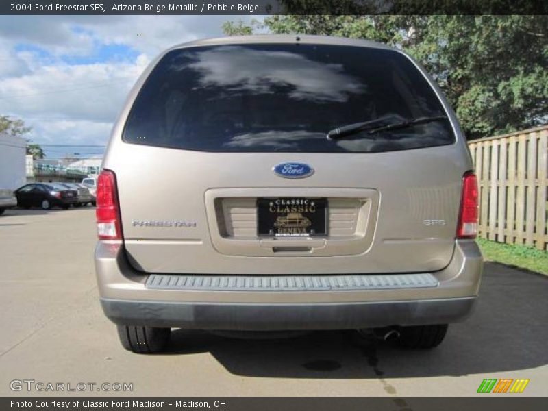 Arizona Beige Metallic / Pebble Beige 2004 Ford Freestar SES