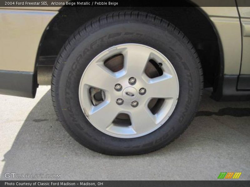 Arizona Beige Metallic / Pebble Beige 2004 Ford Freestar SES