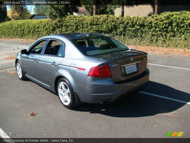 Anthracite Metallic / Ebony 2004 Acura TL 3.2