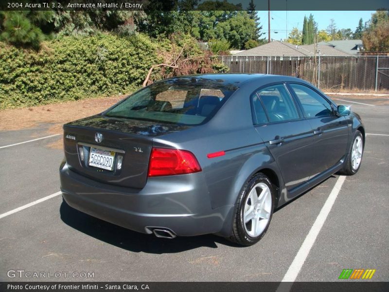 Anthracite Metallic / Ebony 2004 Acura TL 3.2