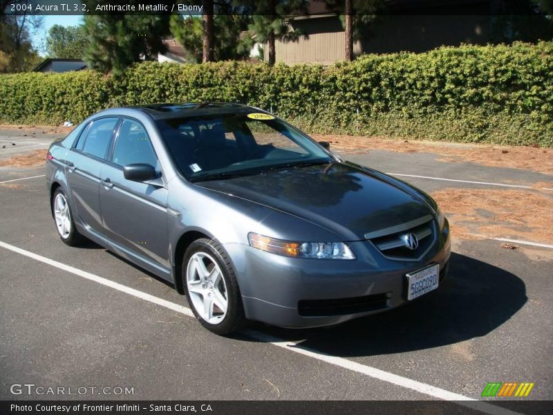 Anthracite Metallic / Ebony 2004 Acura TL 3.2