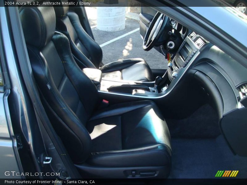 Anthracite Metallic / Ebony 2004 Acura TL 3.2