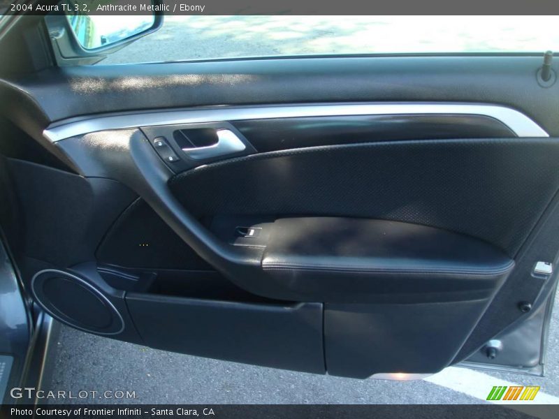 Anthracite Metallic / Ebony 2004 Acura TL 3.2