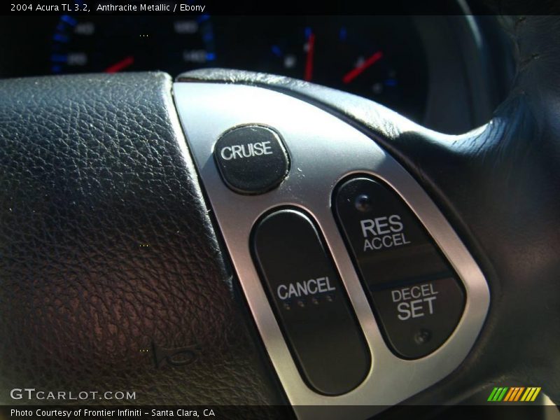 Anthracite Metallic / Ebony 2004 Acura TL 3.2